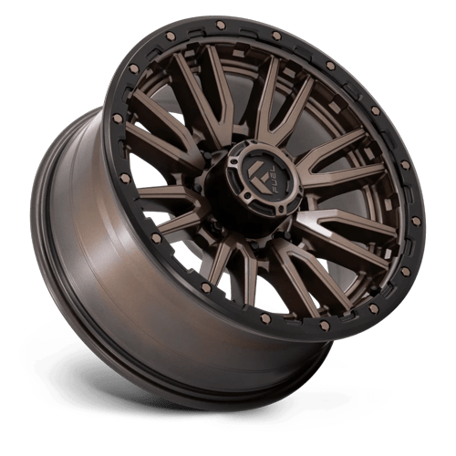 Fuel Offroad D681 REBEL Matte Bronze Black Bead Ring 20x9 +1 8x170mm 125.1mm