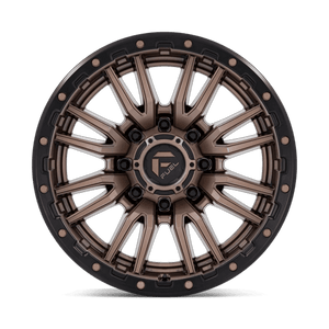 Fuel Offroad D681 REBEL Matte Bronze Black Bead Ring 20x9 +1 8x170mm 125.1mm