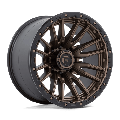 Fuel Offroad D681 REBEL Matte Bronze Black Bead Ring 22x12 -44 8x170mm 125.1mm