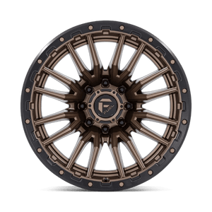 Fuel Offroad D681 REBEL Matte Bronze Black Bead Ring 22x12 -44 8x165.1mm 125.1mm