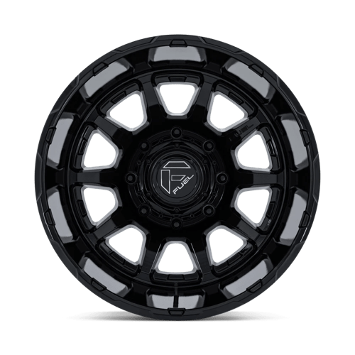 Fuel Offroad D911 CIRCUIT DUALLY Gloss Black 20x8.25 -221 8x210mm 154.3mm - Wheelwiz