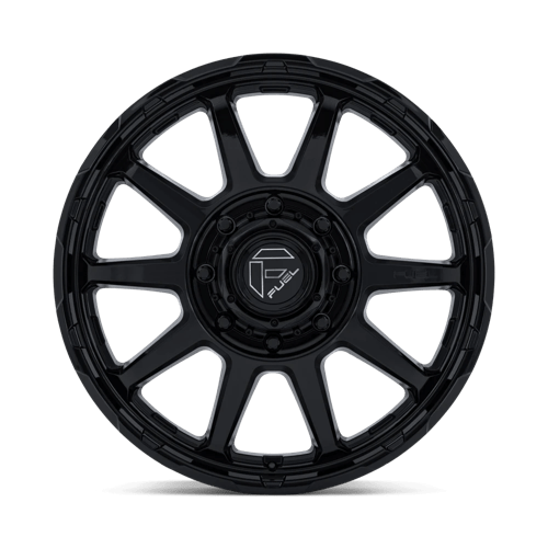 Fuel Offroad D911 CIRCUIT DUALLY Gloss Black 20x8.25 +105 8x210mm 154.3mm - Wheelwiz