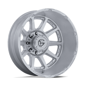 Fuel Offroad D912 CIRCUIT DUALLY Gloss Silver W/ Machined Face 22x8.25 -202 10x225mm 170.1mm - Wheelwiz