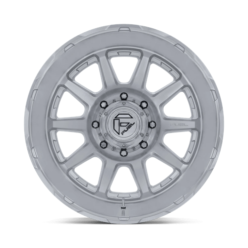 Fuel Offroad D912 CIRCUIT DUALLY Gloss Silver W/ Machined Face 24x8.25 -221 8x210mm 154.3mm - Wheelwiz