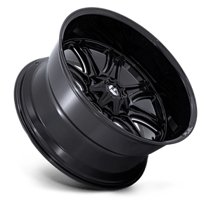 Fuel Offroad DARKSTAR Gloss Black Milled 22x9 +1 5x114.3|5x127mm 78.1mm