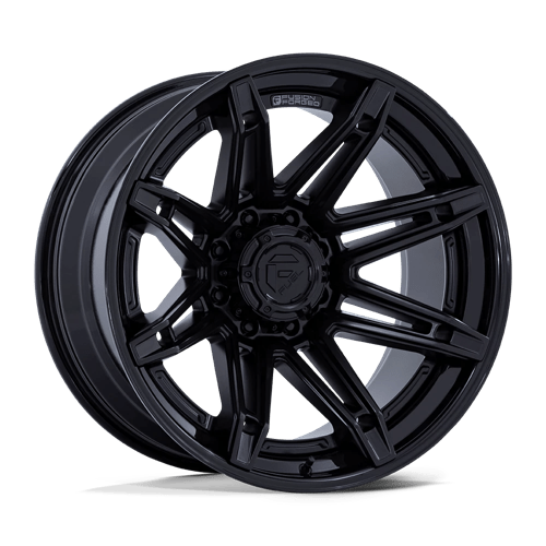 Fuel Offroad FC401 BRAWL Matte Black W/ Gloss Black Lip 20x10 -18 6x139.7mm 106.1mm - Wheelwiz