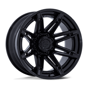 Fuel Offroad FC401 BRAWL Matte Black W/ Gloss Black Lip 22x10 -18 8x165.1mm 125.1mm - Wheelwiz