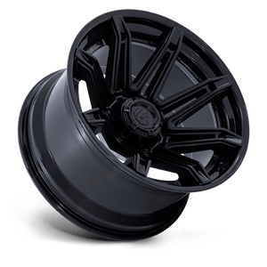 Fuel Offroad FC401 BRAWL Matte Black W/ Gloss Black Lip 22x12 -44 8x180mm 124.2mm - Wheelwiz