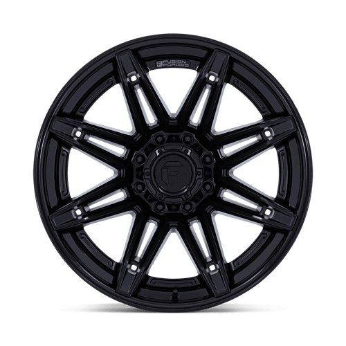Fuel Offroad FC401 BRAWL Matte Black W/ Gloss Black Lip 22x12 -44 8x165.1mm 125.1mm