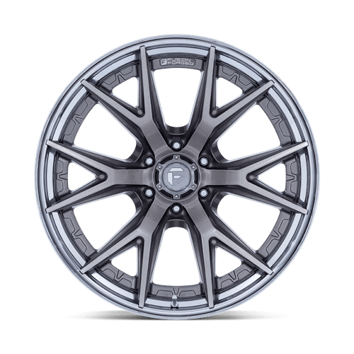 Fuel Offroad FC402 CATALYST Platinum W/ Chrome Lip 18x9 +1 6x139.7mm 106.1mm - Wheelwiz