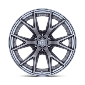 Fuel Offroad FC402 CATALYST Platinum W/ Chrome Lip 20x9 +1 6x139.7mm 106.1mm - Wheelwiz