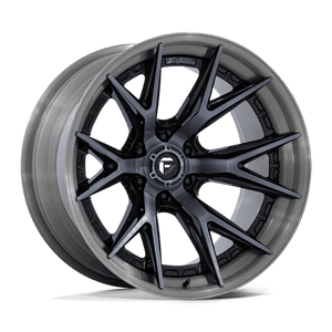 Fuel Offroad FC402 CATALYST Gloss Black Brushed Dark Tint 20x10 -18 6x139.7mm 106.1mm - Wheelwiz