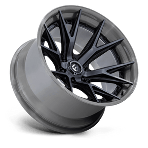 Fuel Offroad FC402 CATALYST Gloss Black Brushed Dark Tint 20x10 -18 6x135mm 87.1mm