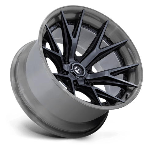 Fuel Offroad FC402 CATALYST Gloss Black Brushed Dark Tint 20x9 +1 6x135mm 87.1mm - Wheelwiz