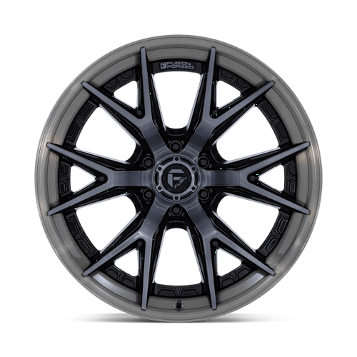 Fuel Offroad FC402 CATALYST Gloss Black Brushed Dark Tint 17x9 +1 6x139.7mm 106.1mm - Wheelwiz