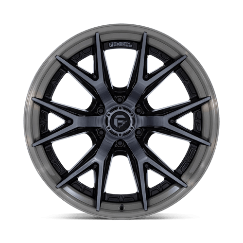 Fuel Offroad FC402 CATALYST Gloss Black Brushed Dark Tint 20x10 -18 6x135mm 87.1mm