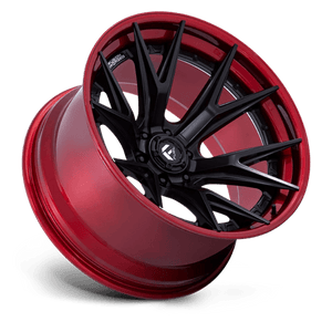 Fuel Offroad FC402 CATALYST Matte Black W/ Candy Red Lip 18x9 +1 6x139.7mm 106.1mm - Wheelwiz