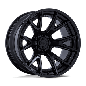 Fuel Offroad FC402 CATALYST Matte Black W/ Gloss Black Lip 20x10 -18 6x139.7mm 106.1mm - Wheelwiz