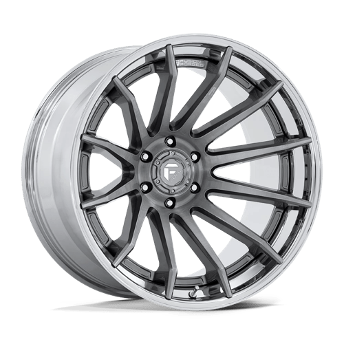 Fuel Offroad FC403 BURN Platinum W/ Chrome Lip 22x10 -18 5x127mm 71.5mm