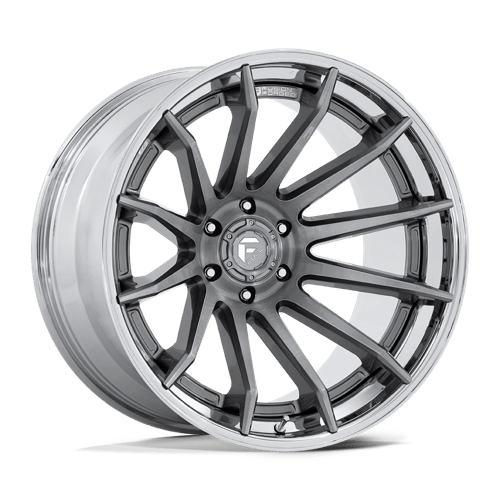 Fuel Offroad FC403 BURN Platinum W/ Chrome Lip 22x12 -44 5x127mm 71.5mm - Wheelwiz