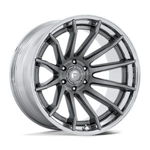 Fuel Offroad FC403 BURN Platinum W/ Chrome Lip 20x10 -18 6x139.7mm 106.1mm - Wheelwiz