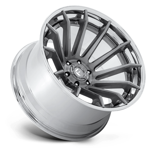 Fuel Offroad FC403 BURN Platinum W/ Chrome Lip 20x10 -18 5x127mm 71.5mm - Wheelwiz