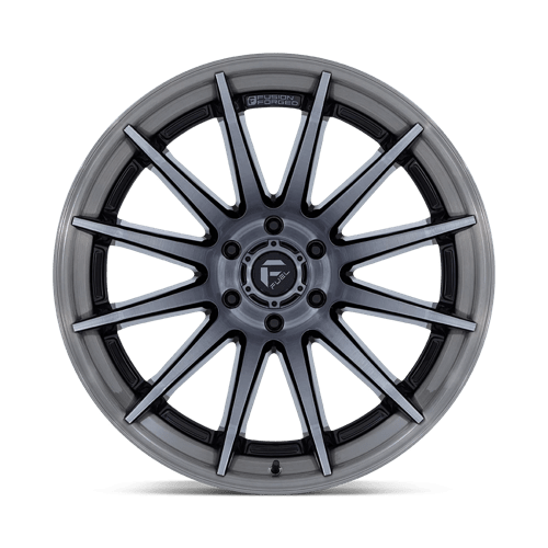 Fuel Offroad FC403 BURN Gloss Black Brushed Dark Tint 20x9 +1 5x127mm 71.5mm - Wheelwiz