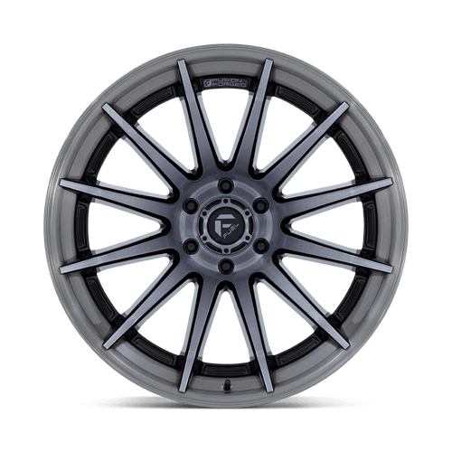 Fuel Offroad FC403 BURN Gloss Black Brushed Dark Tint 22x10 -18 6x139.7mm 106.1mm