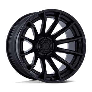 Fuel Offroad FC403 BURN Matte Black W/ Gloss Black Lip 22x10 -18 6x139.7mm 106.1mm - Wheelwiz