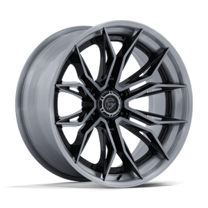 Fuel Offroad FC404 MUTINY Gloss Black Brushed Dark Tint 20x10 -18 6x135mm 87.1mm