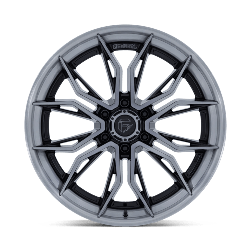 Fuel Offroad FC404 MUTINY Gloss Black Brushed Dark Tint 20x9 +20 6x139.7mm 106.1mm