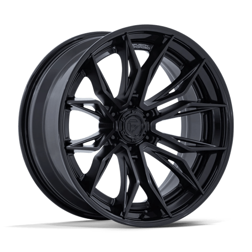 Fuel Offroad FC404 MUTINY Matte Black W/ Gloss Black Lip 22x9.5 +20 6x139.7mm 106.1mm