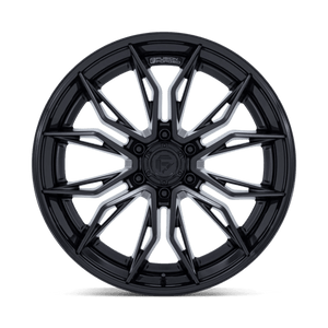 Fuel Offroad FC404 MUTINY Matte Black W/ Gloss Black Lip 20x10 -18 6x139.7mm 106.1mm