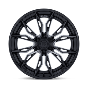 Fuel Offroad FC404 MUTINY Matte Black W/ Gloss Black Lip 22x10 -18 6x139.7mm 106.1mm - Wheelwiz