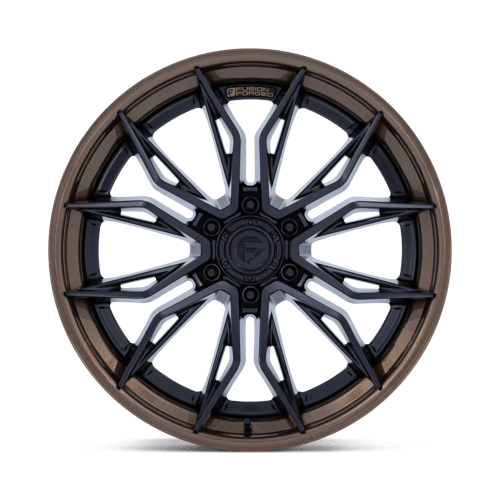 Fuel Offroad FC404 MUTINY Matte Black W Gloss Bronze Lip 20x9 +20 6x135mm 87.1mm - Wheelwiz
