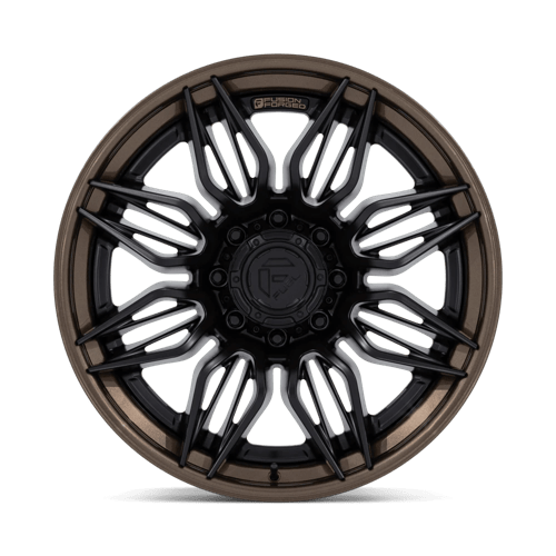 Fuel Offroad FC404 MUTINY Matte Black W Gloss Bronze Lip 20x10 -18 8x170mm 125.1mm - Wheelwiz