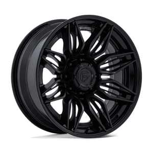 Fuel Offroad FC404 MUTINY Matte Black W/ Gloss Black Lip 22x10 0 8x165.1mm 125.1mm - Wheelwiz