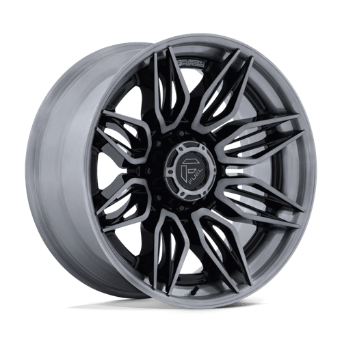 Fuel Offroad FC404 MUTINY Gloss Black Brushed Dark Tint 22x10 0 8x170mm 125.1mm - Wheelwiz