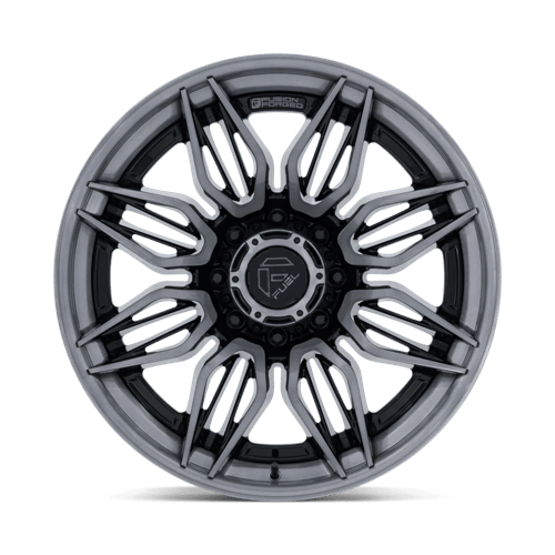 Fuel Offroad FC404 MUTINY Gloss Black Brushed Dark Tint 22x10 0 8x170mm 125.1mm - Wheelwiz