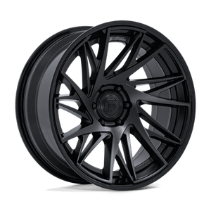 Fuel Offroad FC405 DYNAMO Matte Black W/ Gloss Black Lip 20x9 +1 6x139.7mm 106.1mm - Wheelwiz