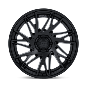 Fuel Offroad FC405 DYNAMO Matte Black W/ Gloss Black Lip 22x9.5 +20 6x135mm 87.1mm - Wheelwiz