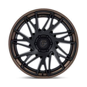 Fuel Offroad FC405 DYNAMO Matte Black W/ G-bronze Lip 22x9.5 +20 6x135mm 87.1mm - Wheelwiz