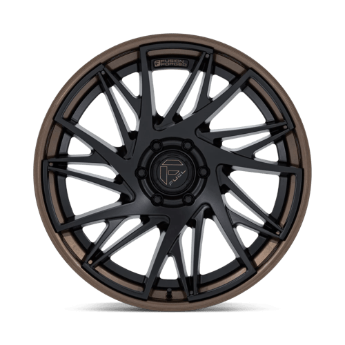 Fuel Offroad FC405 DYNAMO Matte Black W/ G-bronze Lip 24x10 0 5x127mm 71.5mm - Wheelwiz