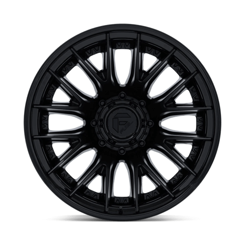 Fuel Offroad D406 CATALYST DUALLY Matte Black W/ Gloss Black Lip 20x8.25 -202 8x200mm 142mm - Wheelwiz