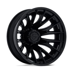 Fuel Offroad D406 CATALYST DUALLY Matte Black W/ Gloss Black Lip 22x8.25 -202 8x200mm 142mm - Wheelwiz
