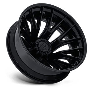 Fuel Offroad D406 CATALYST DUALLY Matte Black W/ Gloss Black Lip 22x8.25 -202 8x200mm 142mm - Wheelwiz