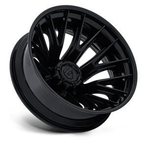Fuel Offroad D406 CATALYST DUALLY Matte Black W/ Gloss Black Lip 24x8.25 -221 8x210mm 154.3mm - Wheelwiz