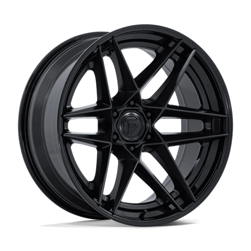 Fuel Offroad FC408 FLIGHT Matte Black W/ Gloss Black Lip 20x9 +1 6x139.7mm 106.1mm - Wheelwiz