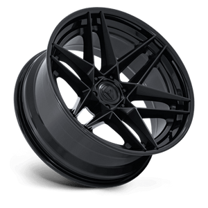 Fuel Offroad FC408 FLIGHT Matte Black W/ Gloss Black Lip 20x9 +1 6x135mm 87.1mm - Wheelwiz