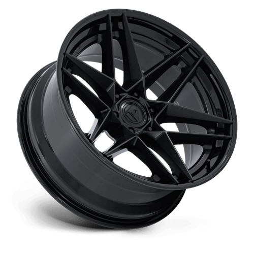 Fuel Offroad FC408 FLIGHT Matte Black W/ Gloss Black Lip 22x9.5 +20 6x139.7mm 106.1mm - Wheelwiz